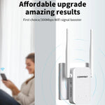 COMFAST CF-WR301S V3 300Mbps Wireless Repeater Router WiFi Signal Amplifier, EU Plug, US Plug, UK Plug, AU Plug