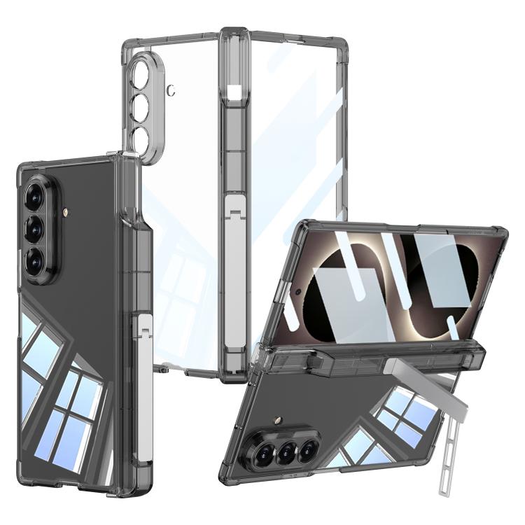 Custodia per telefono GKK con cerniera airbag integrata e copertura completa, con supporto/portapenna (penna non inclusa)., For Galaxy Z Fold8 Ultra 5G, For Samsung Galaxy Z Fold7 5G