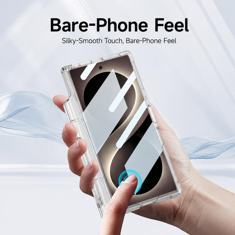 Custodia per telefono GKK con cerniera airbag integrata e copertura completa, con supporto/portapenna (penna non inclusa)., For Galaxy Z Fold8 Ultra 5G, For Samsung Galaxy Z Fold7 5G