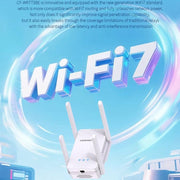 COMFAST CF-WR773BE 3570Mbps WiFi7 Signal Extender Dual Band Gigabit Wireless Repeater, EU Plug, US Plug, UK Plug, AU Plug