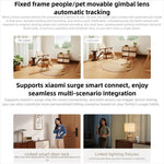 Telecamera intelligente Xiaomi Mijia originale con doppia lente PTZ a 360 gradi, rilevamento AI, 5 MP, WiFi 6, per la sicurezza domestica e compatibile con l'app Mi Home., Xiaomi Mijia Smart Camera 4 Dual Lens