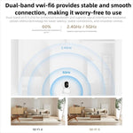 Telecamera intelligente Xiaomi originale 4 4K Dual-band Wi-Fi 6 8MP HDR Tracciamento AI Visione notturna Audio bidirezionale Sicurezza domestica Baby monitor Telecamera per animali domestici, Xiaomi Smart Camera 4 4K