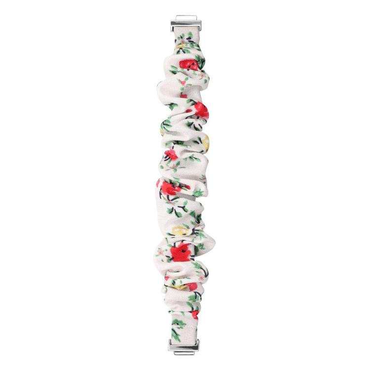 Cinturino per orologio xDfind in poliestere elastico a forma di ghirlanda per Fitbit Inspire, S, L