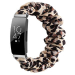 Cinturino per orologio xDfind in poliestere elastico a forma di ghirlanda per Fitbit Inspire, S, L