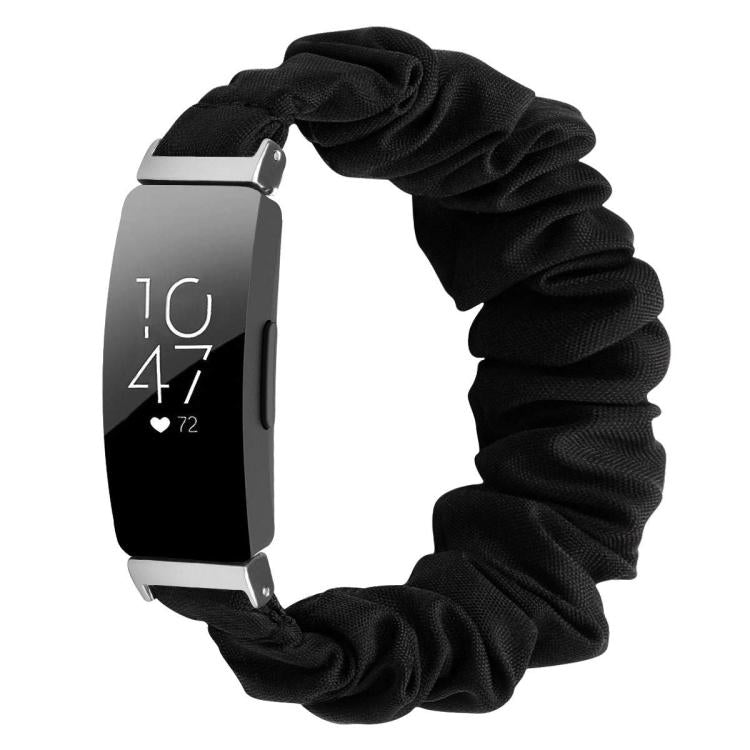 Cinturino per orologio xDfind in poliestere elastico a forma di ghirlanda per Fitbit Inspire, S, L