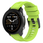 Cinturino per orologio in silicone tinta unita con fibbia nera xDfind, For Garmin Forerunner 955