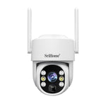 Sistema di videosorveglianza wireless SriHome DH005 da 4 MP 2K a basso consumo energetico con pannello solare, DH005