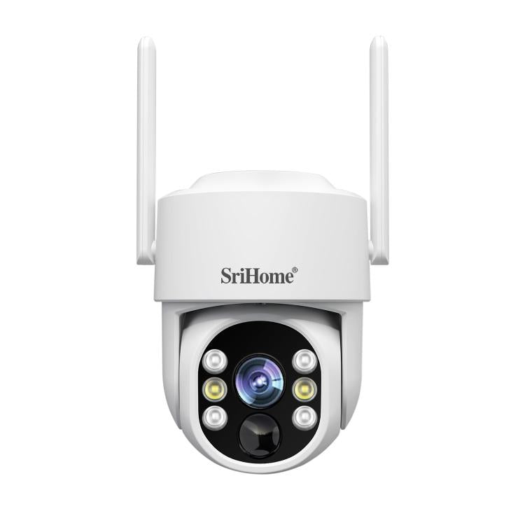 Sistema di videosorveglianza wireless SriHome DH005 da 4 MP 2K a basso consumo energetico con pannello solare, DH005