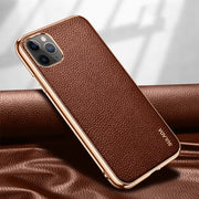 Custodia in pelle antiurto per iPhone 11 Pro Max