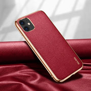 Custodia in pelle antiurto per iPhone 11 Pro Max