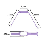 Cinturino per orologio in silicone tinta unita xDfind, For Xiaomi Smart Band 9 Active / Redmi Band  3