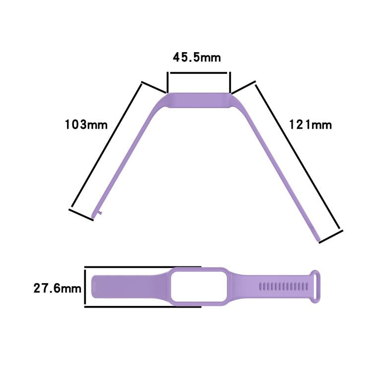 Cinturino per orologio in silicone tinta unita xDfind, For Xiaomi Smart Band 9 Active / Redmi Band  3