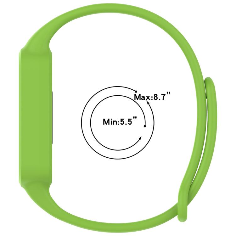 Cinturino per orologio in silicone tinta unita xDfind, For Xiaomi Smart Band 9 Active / Redmi Band  3
