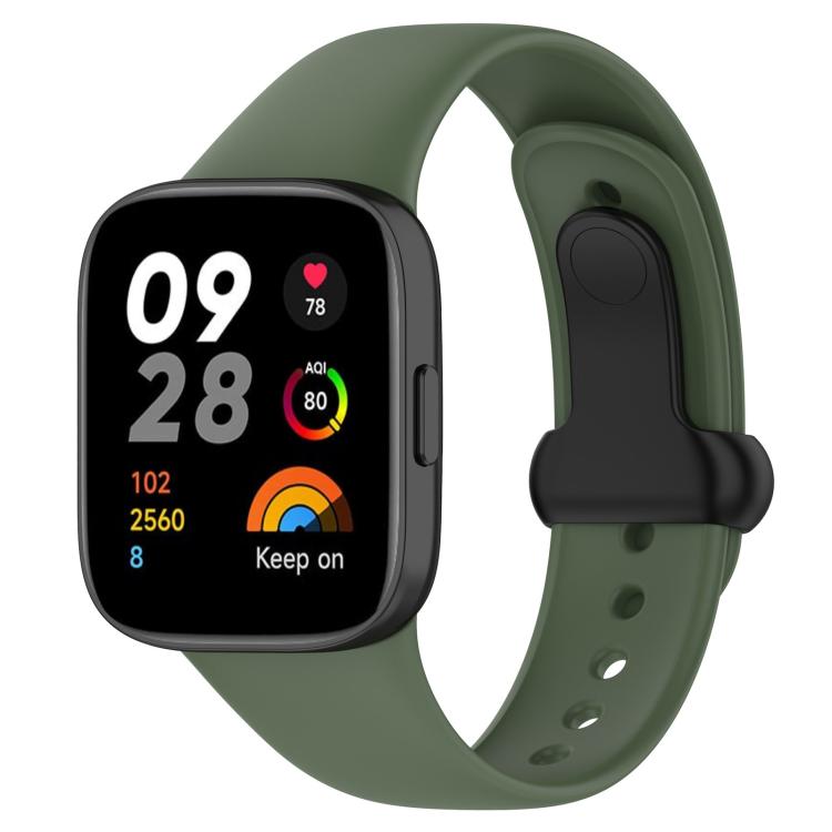 Cinturino per orologio in silicone con fibbia a T xDfind, For Xiaomi Redmi Watch 3
