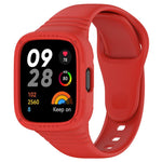 Cinturino per orologio xDfind in silicone integrato a tinta unita, For Xiaomi Redmi Watch 3