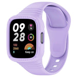 Cinturino per orologio xDfind in silicone integrato a tinta unita, For Xiaomi Redmi Watch 3