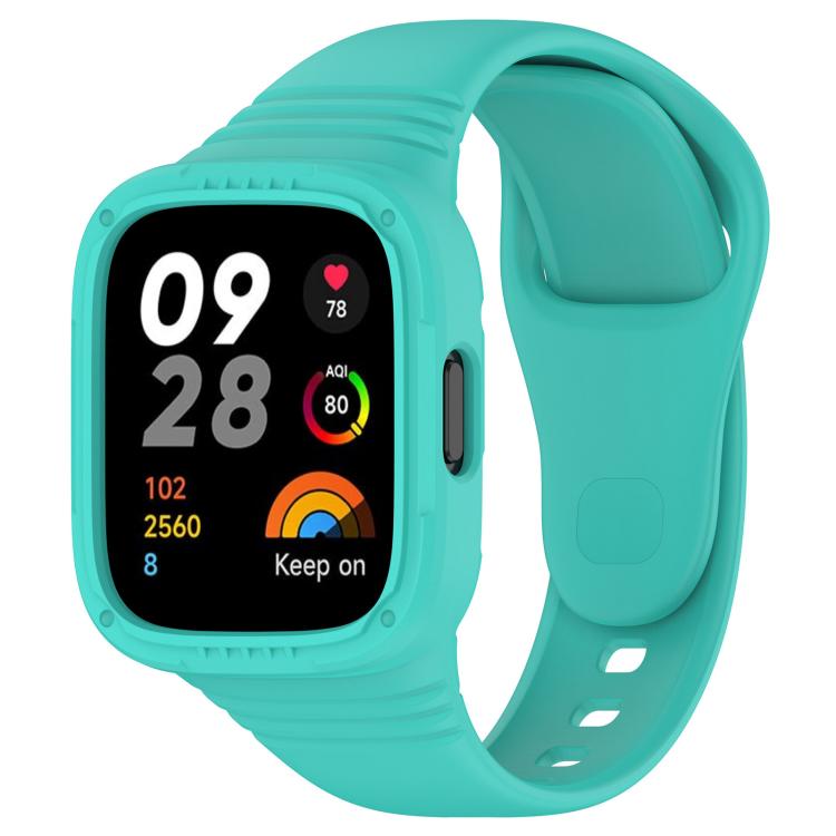 Cinturino per orologio xDfind in silicone integrato a tinta unita, For Xiaomi Redmi Watch 3