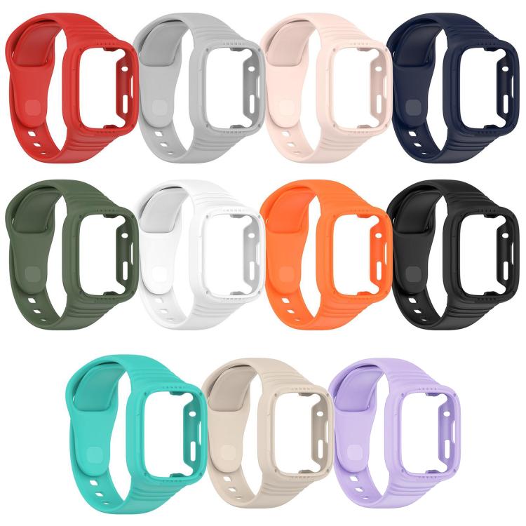 Cinturino per orologio xDfind in silicone integrato a tinta unita, For Xiaomi Redmi Watch 3