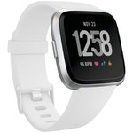 Cinturino per orologio xDfind in silicone tinta unita per Fitbit Versa 2, S