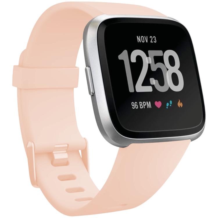 Cinturino per orologio xDfind in silicone tinta unita per Fitbit Versa 2, S