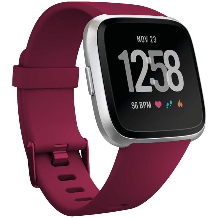 Cinturino per orologio xDfind in silicone tinta unita per Fitbit Versa 2, S