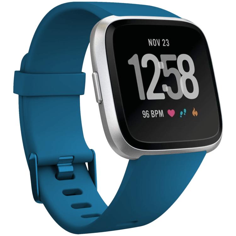 Cinturino per orologio xDfind in silicone tinta unita per Fitbit Versa 2, S