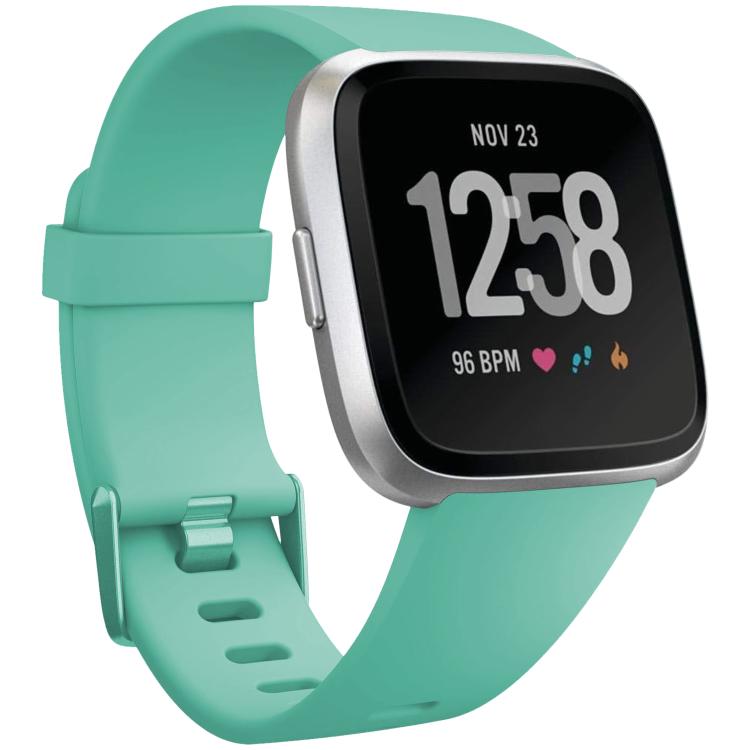 Cinturino per orologio xDfind in silicone tinta unita per Fitbit Versa 2, S