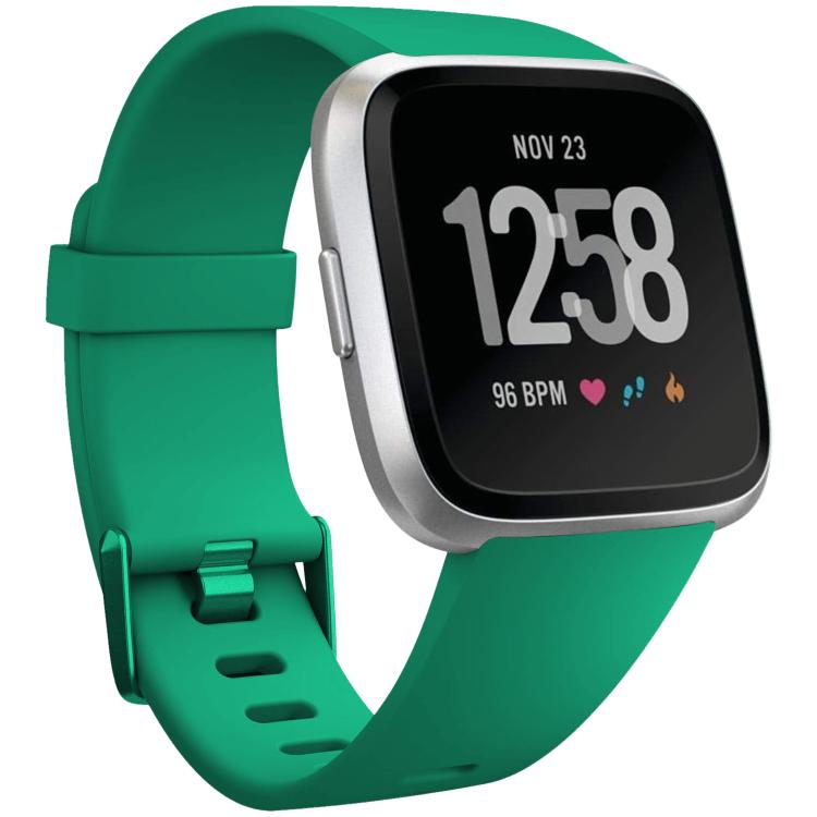 Cinturino per orologio xDfind in silicone tinta unita per Fitbit Versa 2, S