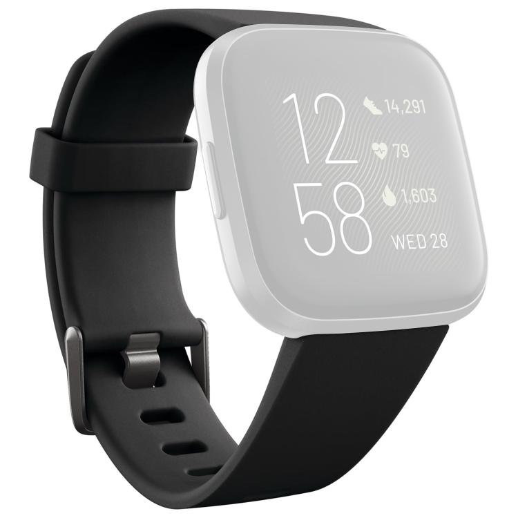 Cinturino per orologio xDfind in silicone tinta unita per Fitbit Versa 2, L