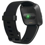Cinturino per orologio xDfind in silicone tinta unita per Fitbit Versa 2, L