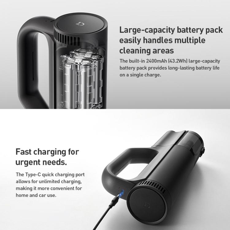 Aspirapolvere portatile per auto Xiaomi Mijia 21000Pa originale