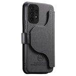 Portafoglio in pelle con cerniera, protezione antifurto MagSafe RFID in tessuto twill, custodia per telefono con cerniera., For Galaxy A13 4G, For Galaxy A13 5G