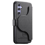 Portafoglio in pelle con cerniera, protezione antifurto MagSafe RFID in tessuto twill, custodia per telefono con cerniera., For Galaxy A54 5G, For Galaxy A04, For Galaxy A53 5G, For Galaxy A33 5G