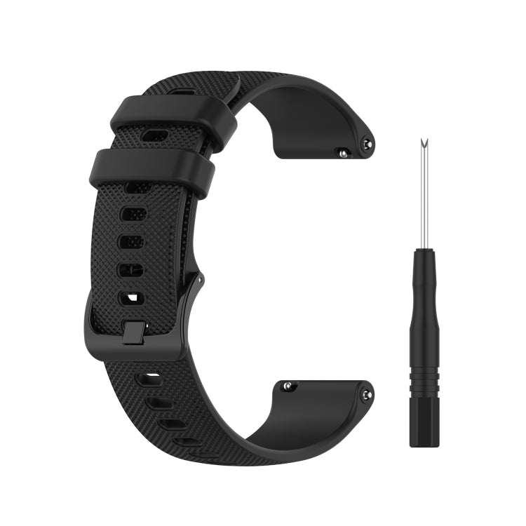 Cinturino con trama a griglia piccola a sgancio rapido con taglierino, dimensioni: misura libera 22 mm, For Garmin Forerunner 745