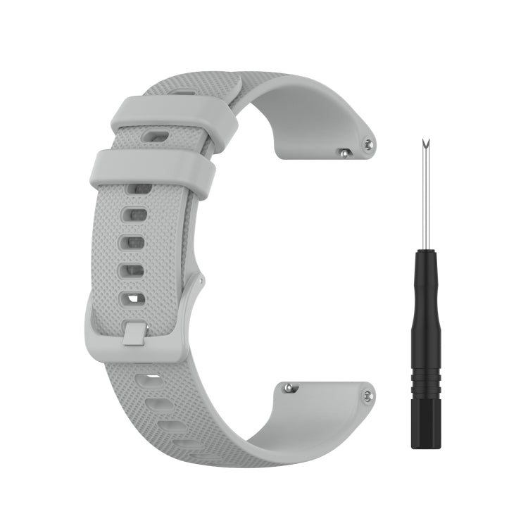 Cinturino con trama a griglia piccola a sgancio rapido con taglierino, dimensioni: misura libera 22 mm, For Garmin Forerunner 745
