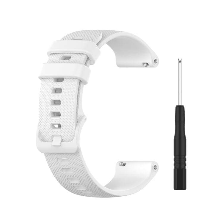 Cinturino con trama a griglia piccola a sgancio rapido con taglierino, dimensioni: misura libera 22 mm, For Garmin Forerunner 745