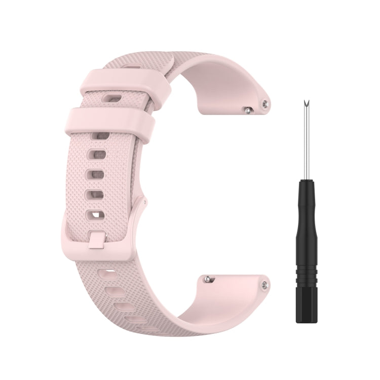 Cinturino con trama a griglia piccola a sgancio rapido con taglierino, dimensioni: misura libera 22 mm, For Garmin Forerunner 745
