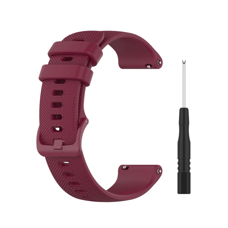 Cinturino con trama a griglia piccola a sgancio rapido con taglierino, dimensioni: misura libera 22 mm, For Garmin Forerunner 745