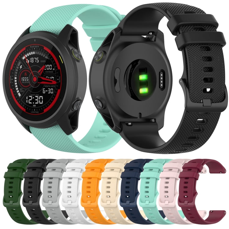 Cinturino con trama a griglia piccola a sgancio rapido con taglierino, dimensioni: misura libera 22 mm, For Garmin Forerunner 745