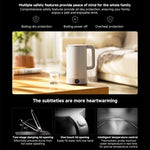 Bollitore elettrico originale Xiaomi Mijia 3 Pro da 2,0 litri e 1800 W a temperatura costante, con spina cinese.