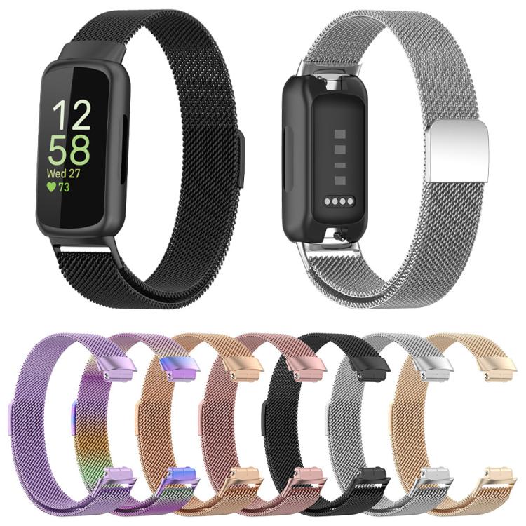 xDfind Cinturino per orologio in metallo milanese, For Fitbit Inspire 3