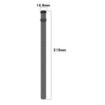 xDfind Cinturino per orologio in metallo milanese, For Fitbit Inspire 3
