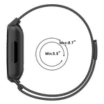xDfind Cinturino per orologio in metallo milanese, For Fitbit Inspire 3
