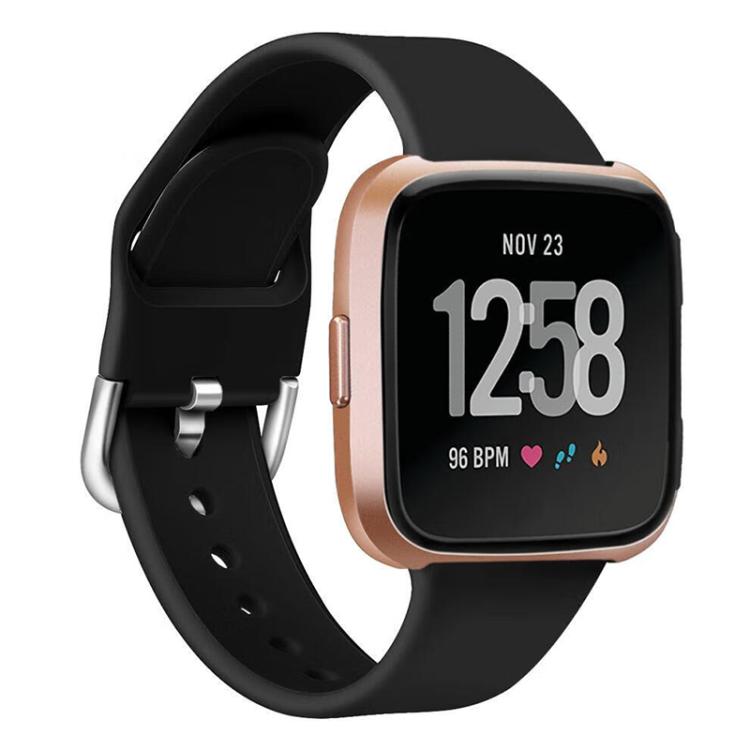 Cinturino in silicone tinta unita con fibbia inversa xDfind per Fitbit Versa 2 / Versa / Versa Lite, S, L