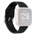 Cinturino in silicone tinta unita con fibbia inversa xDfind per Fitbit Versa 2 / Versa / Versa Lite, S, L