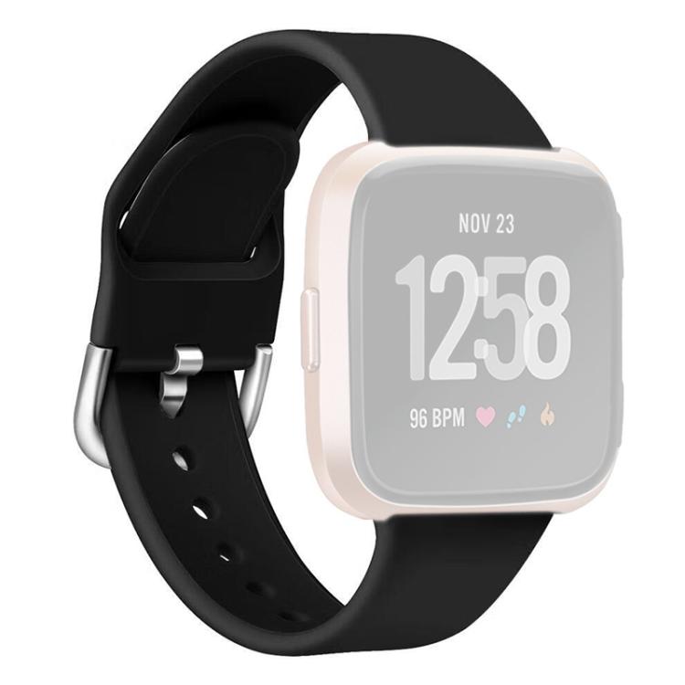 Cinturino in silicone tinta unita con fibbia inversa xDfind per Fitbit Versa 2 / Versa / Versa Lite, S, L
