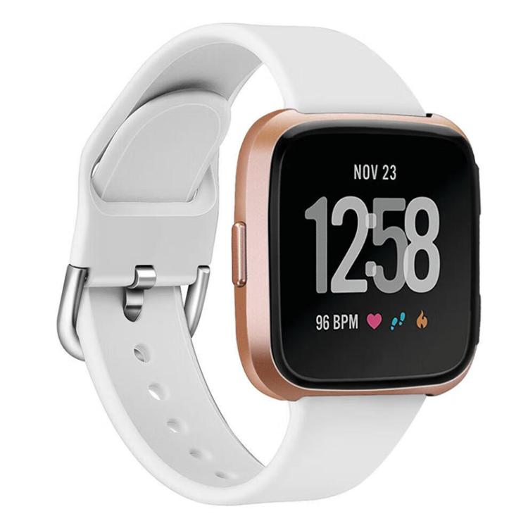 Cinturino in silicone tinta unita con fibbia inversa xDfind per Fitbit Versa 2 / Versa / Versa Lite, S, L