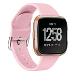 Cinturino in silicone tinta unita con fibbia inversa xDfind per Fitbit Versa 2 / Versa / Versa Lite, S, L