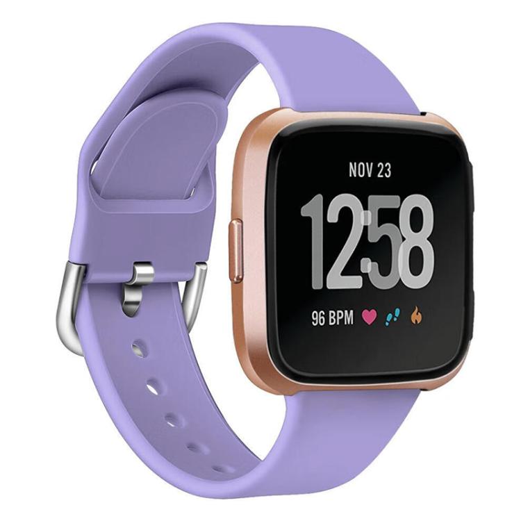 Cinturino in silicone tinta unita con fibbia inversa xDfind per Fitbit Versa 2 / Versa / Versa Lite, S, L
