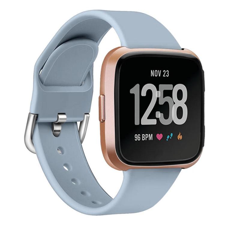 Cinturino in silicone tinta unita con fibbia inversa xDfind per Fitbit Versa 2 / Versa / Versa Lite, S, L